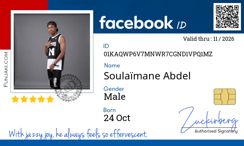 Facebook ID Card