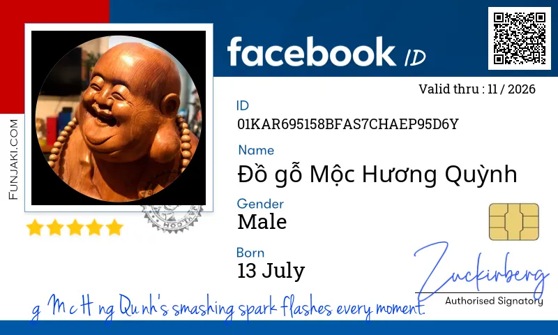 Facebook ID Card