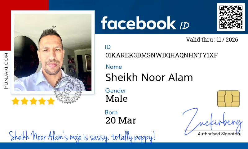 Facebook ID Card