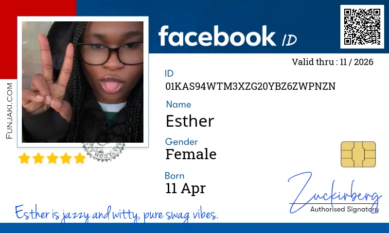 Facebook ID Card