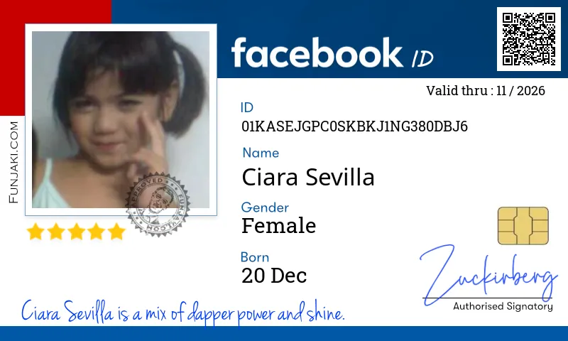 Facebook ID Card