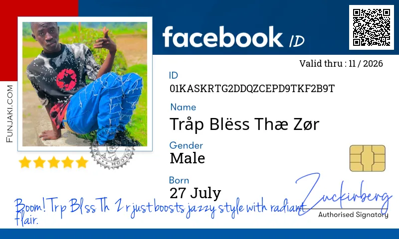 Facebook ID Card
