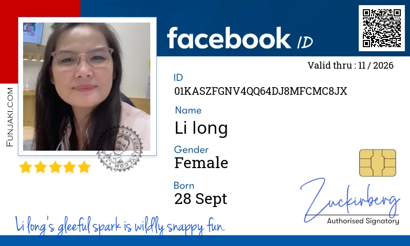 Facebook ID Card