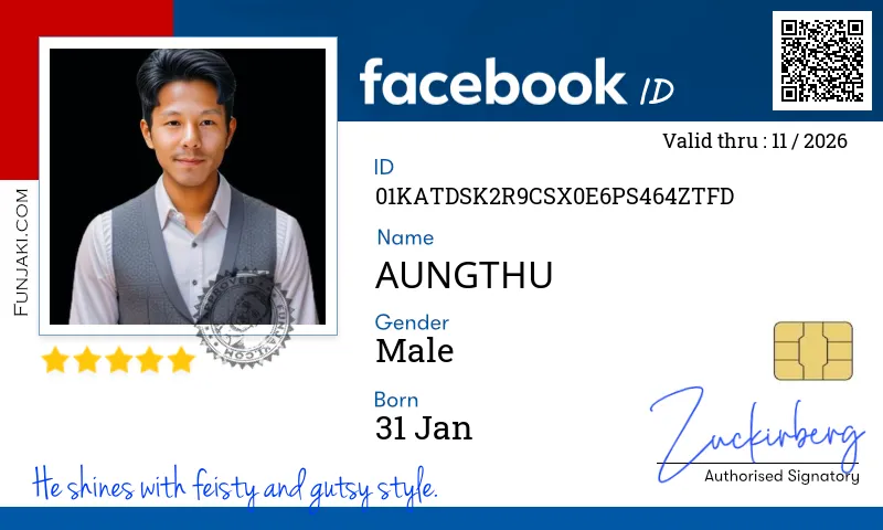 Facebook ID Card