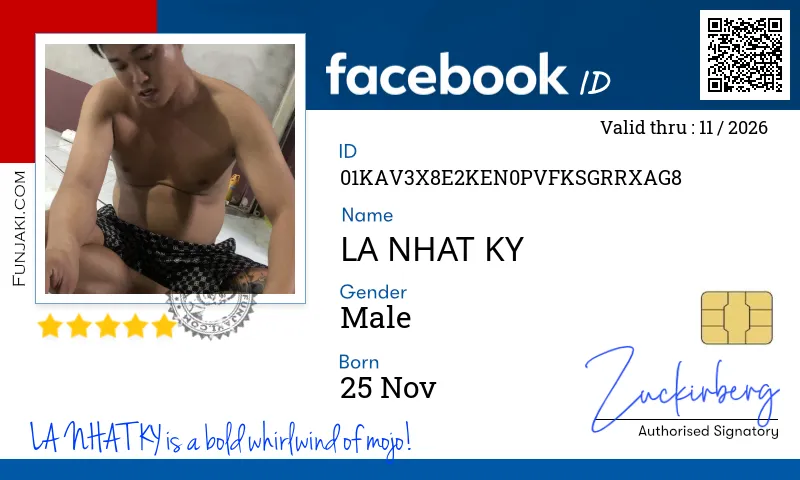Facebook ID Card