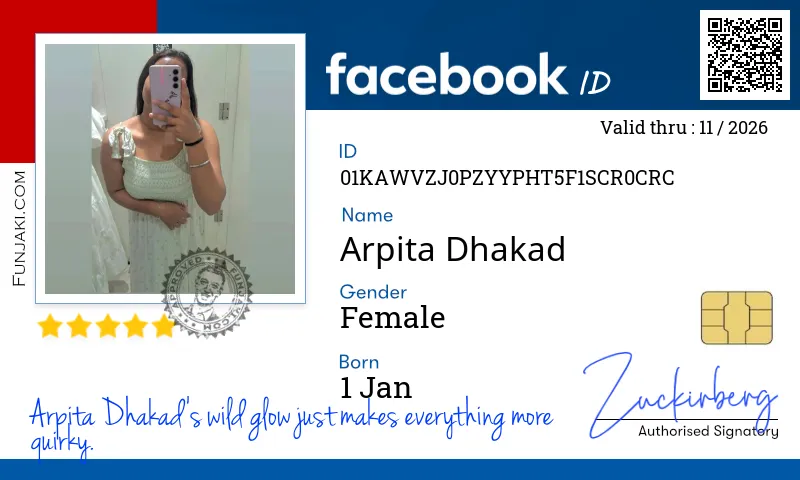 Facebook ID Card