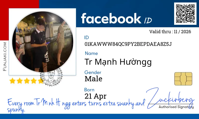 Facebook ID Card