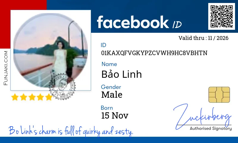 Facebook ID Card