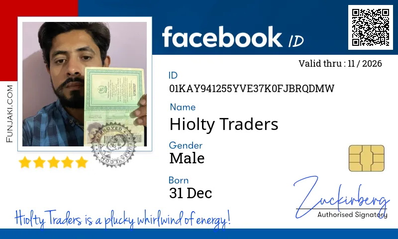 Facebook ID Card