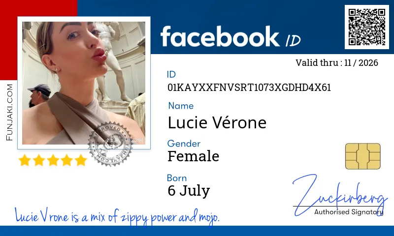 Facebook ID Card