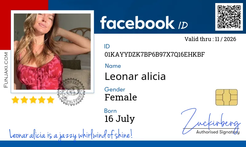 Facebook ID Card