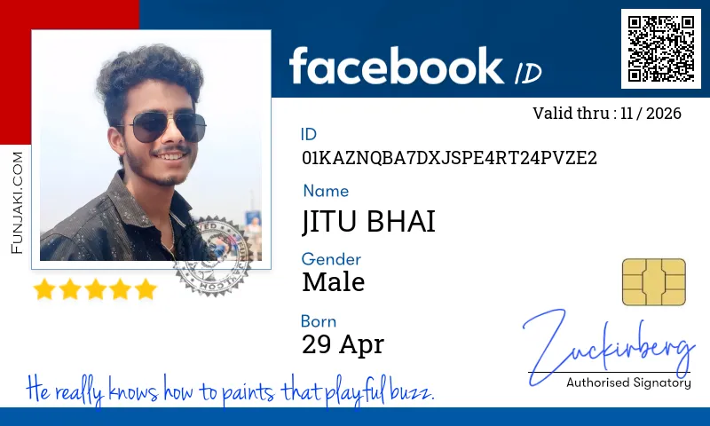 Facebook ID Card