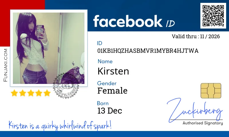 Facebook ID Card