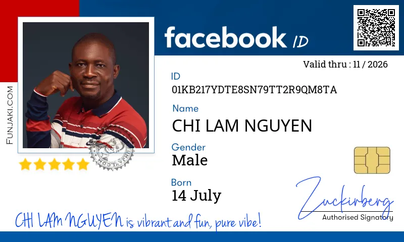 Facebook ID Card