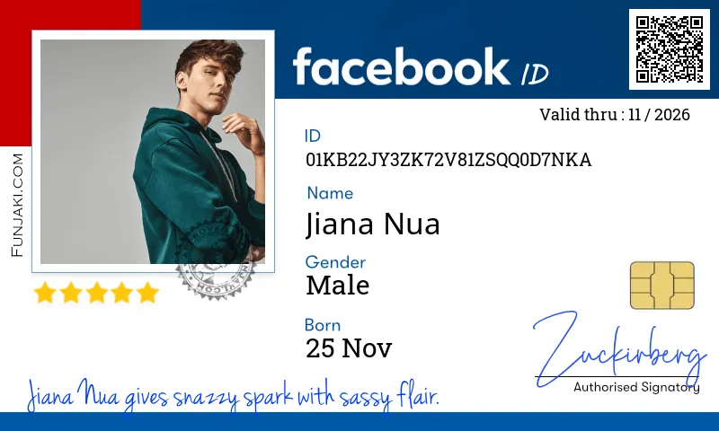 Facebook ID Card