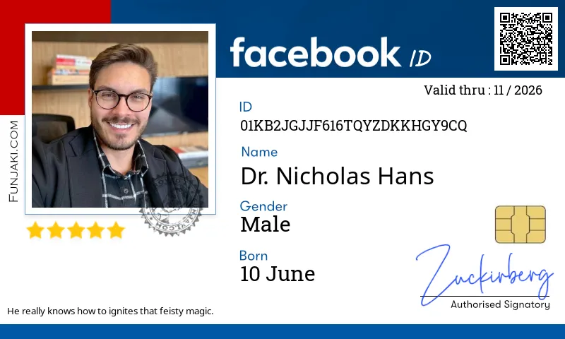Facebook ID Card