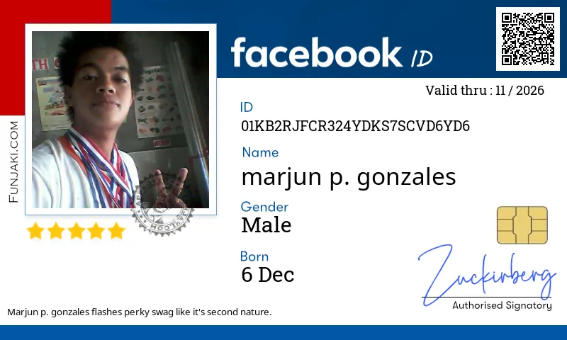 Facebook ID Card