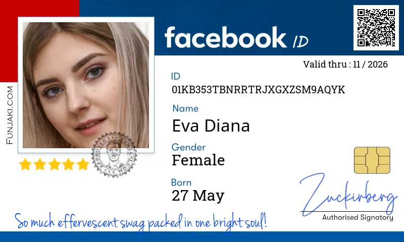 Facebook ID Card