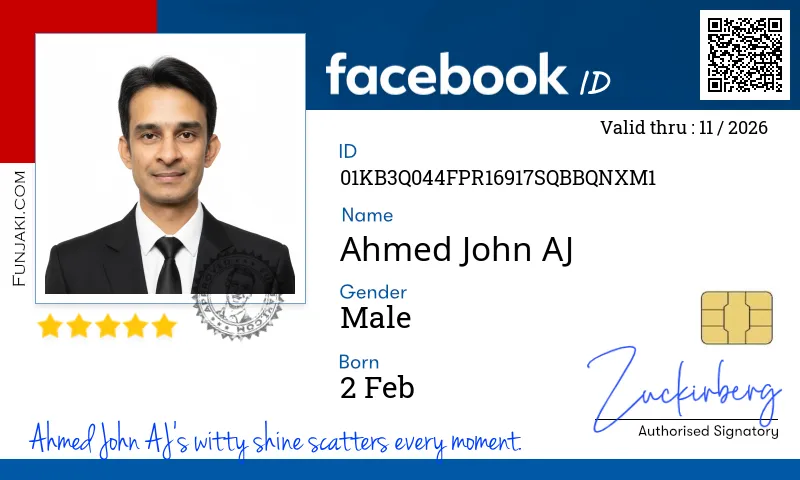 Facebook ID Card
