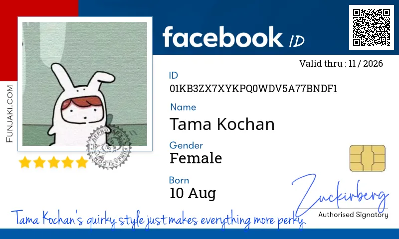Facebook ID Card