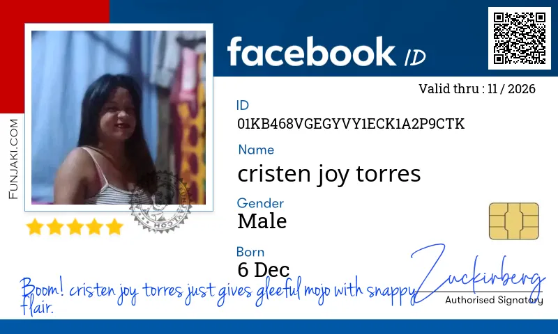 Facebook ID Card