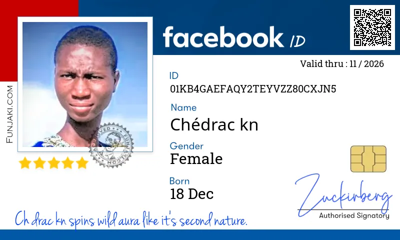 Facebook ID Card