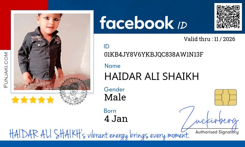 Facebook ID Card