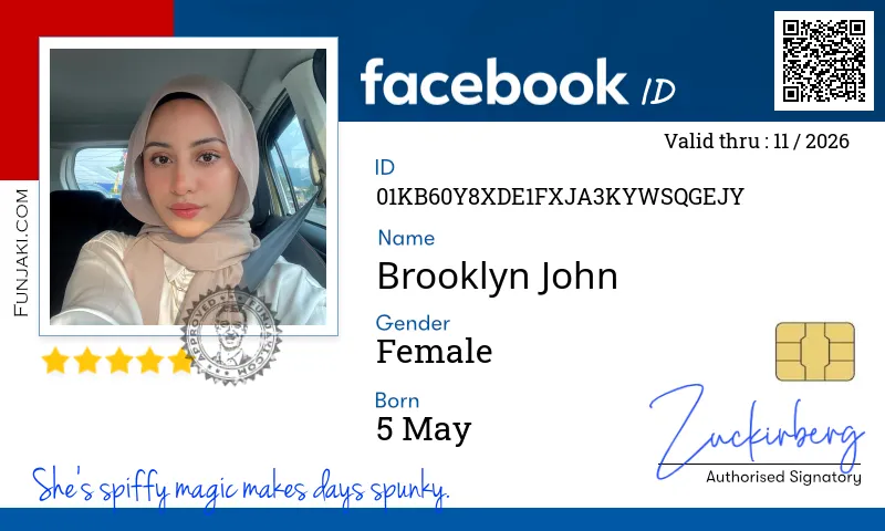 Facebook ID Card