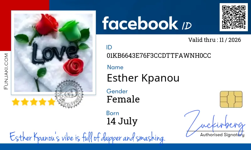 Facebook ID Card