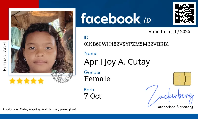 Facebook ID Card