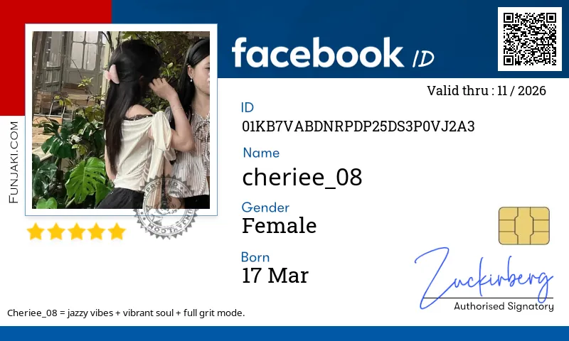Facebook ID Card