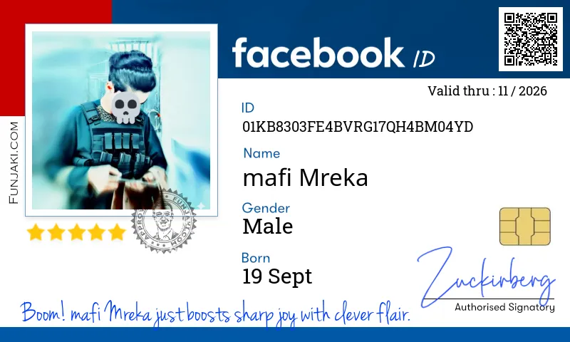 Facebook ID Card