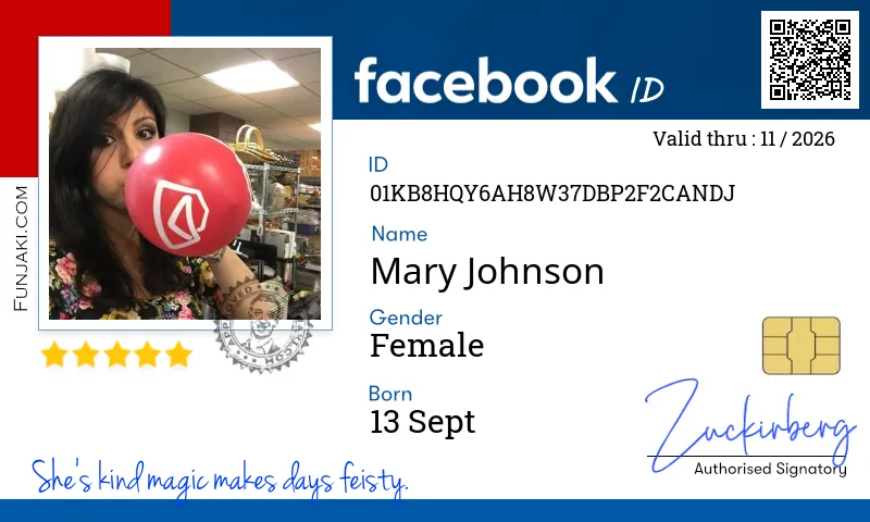 Facebook ID Card