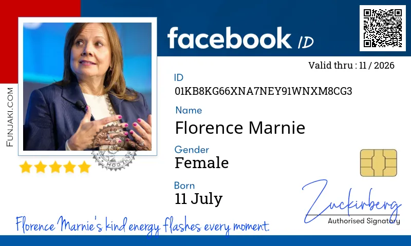 Facebook ID Card