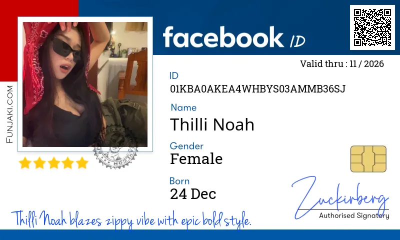 Facebook ID Card