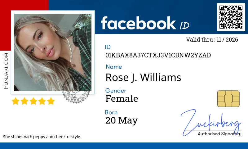Facebook ID Card