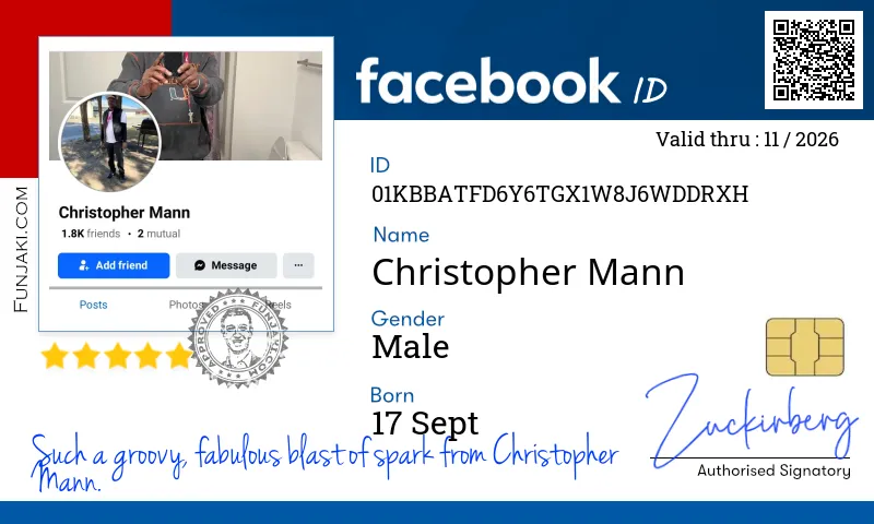 Facebook ID Card
