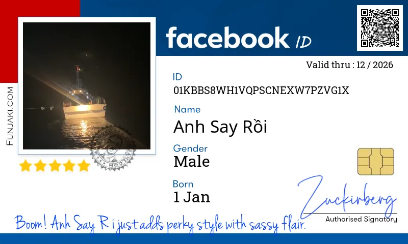 Facebook ID Card