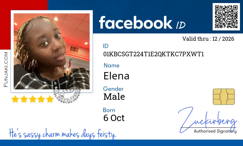 Facebook ID Card