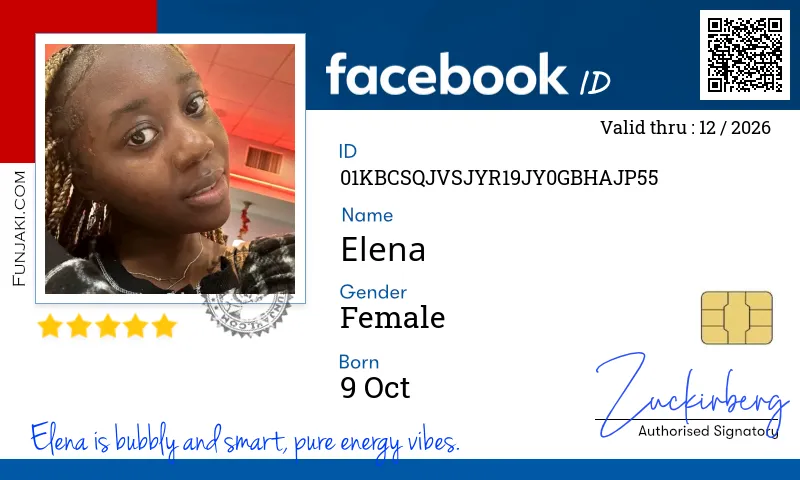 Facebook ID Card