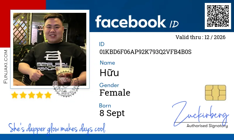 Facebook ID Card