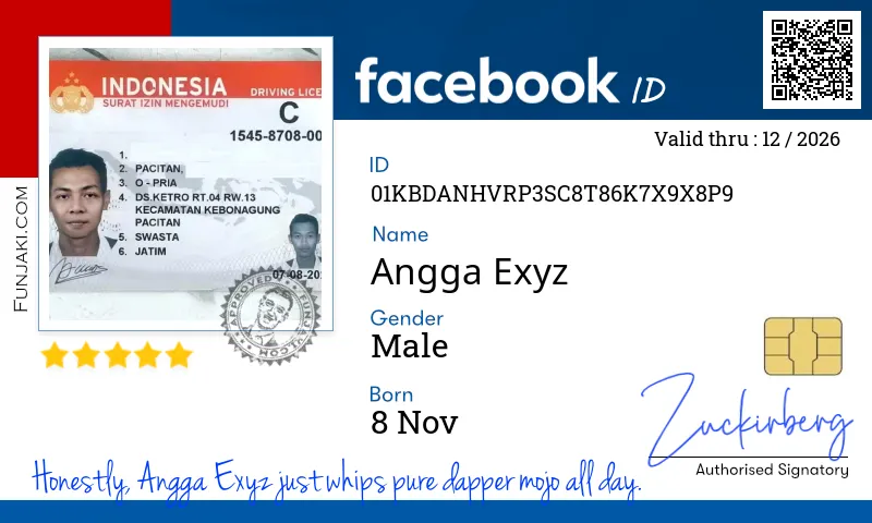 Facebook ID Card