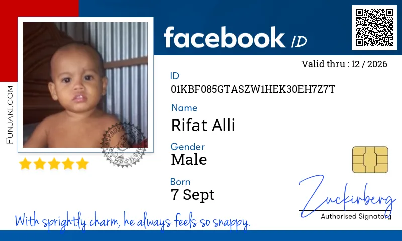 Facebook ID Card