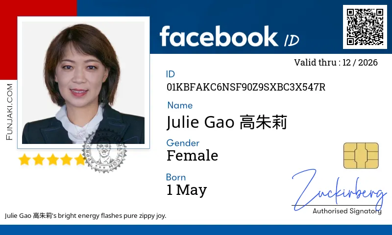 Facebook ID Card