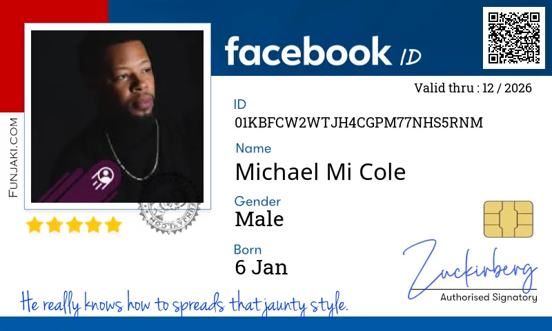 Facebook ID Card