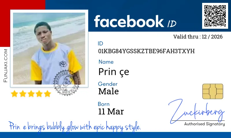Facebook ID Card