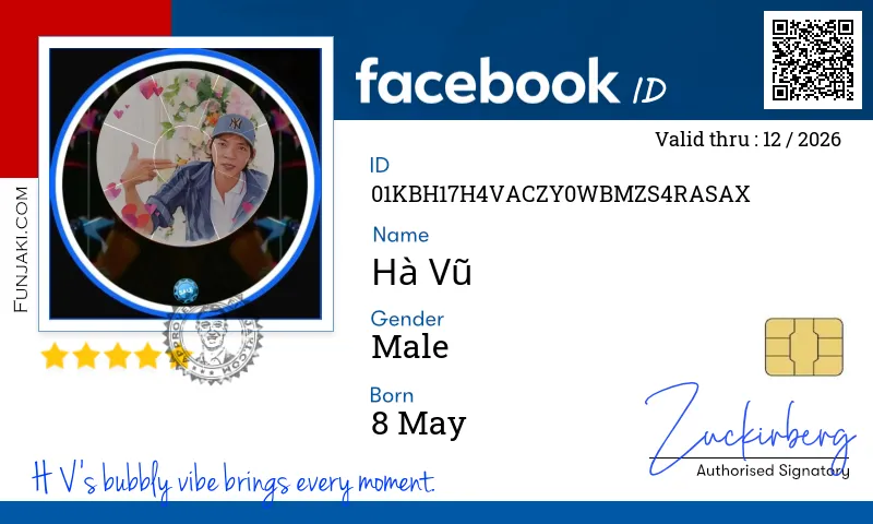 Facebook ID Card