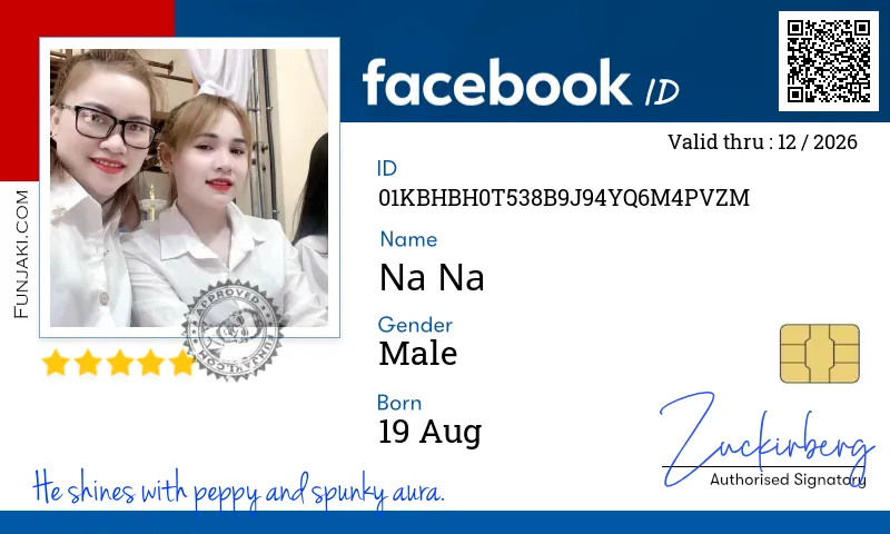 Facebook ID Card