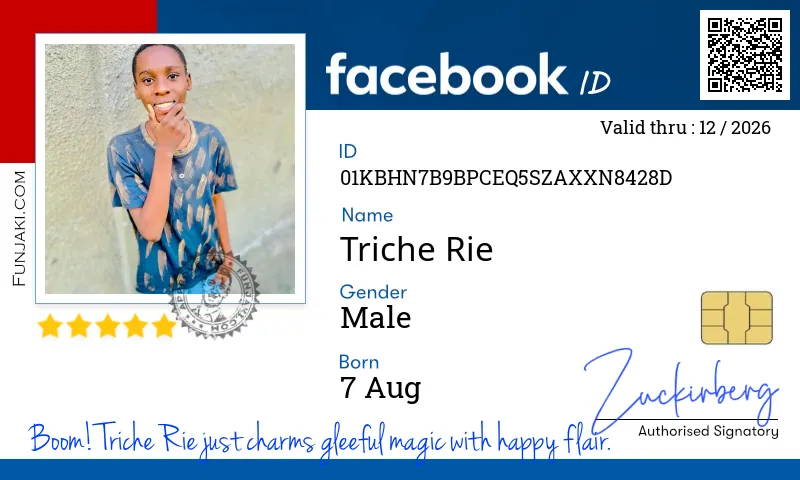 Facebook ID Card
