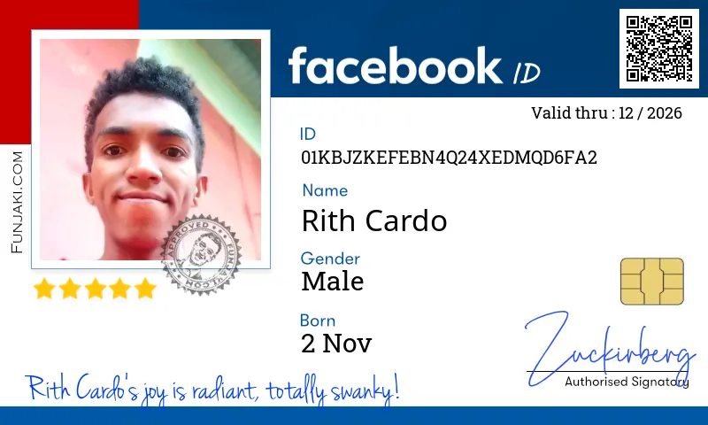 Facebook ID Card
